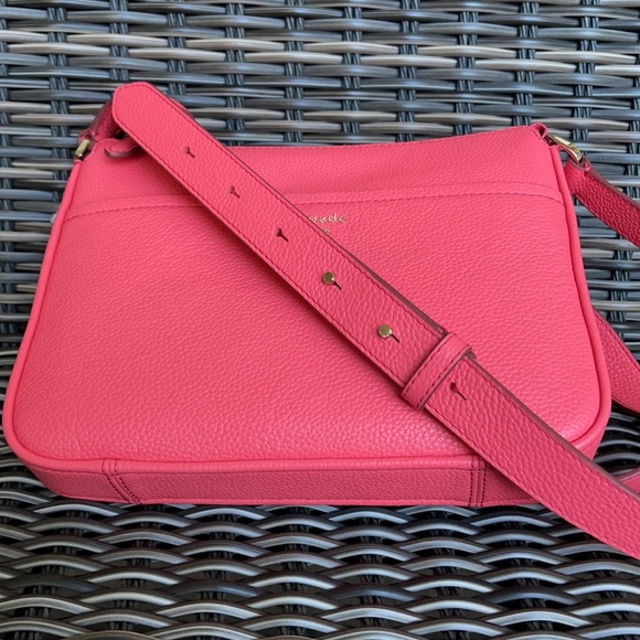 Kate Spade run around medium crossbody peachmelba - Picture 14 of 16